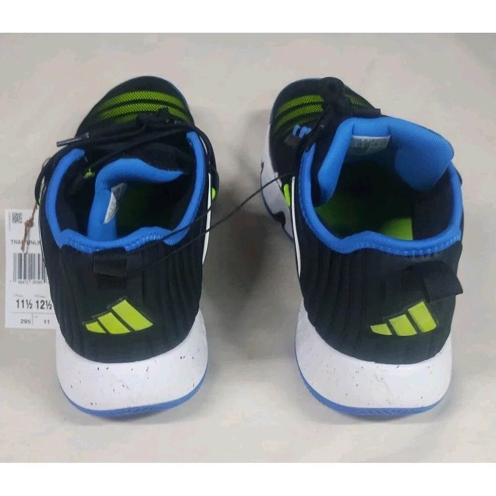 Adidas Trae Unlimited Black Lucid Lemon Blue Bird Men Sz 11.5 New In Box